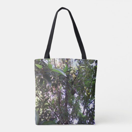 Avocado Tree Tote Bag Tasche (Rückseite)