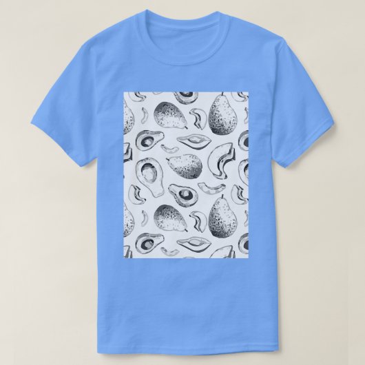 Avocado Tropical Creative Summer Flavor T-Shirt (Design vorne)