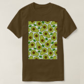 Avocado Tropical Exotic Tropical Draft T-Shirt (Design vorne)