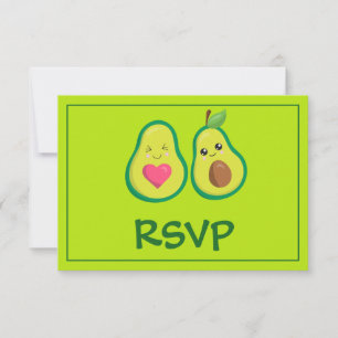 Avocado UAWG RSVP Karte