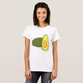 Avocado und Basic T-Shirt (Vorne ganz)