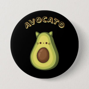 Avocado und Cat Lovers. AVOCATO-Taste Button