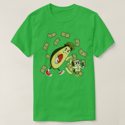 Avocado und Europack T-Shirt (Design vorne)
