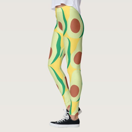 Avocado und Gelbe Leggings (Links)