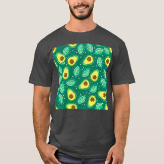Avocado und grünes Leaf T-Shirt