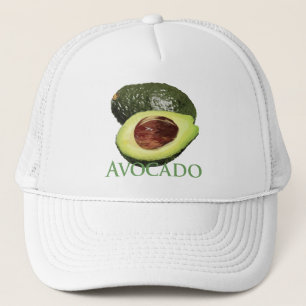 Avocado und halbes truckerkappe