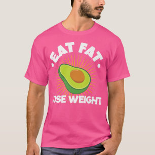 Avocado und Keto Diät T-Shirt