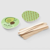 Avocado und Pit Cartoon Character Baby Shooter Fächer (Non-assembled)