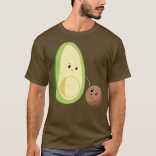Avocado und sein Saatgut T-Shirt