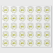 Avocado Valentine Geschenkpapier (Flach)