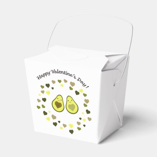 Avocado Valentine Geschenkschachtel (Vorderseite)