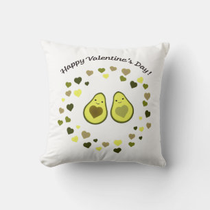 Avocado Valentine Kissen