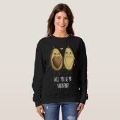 Avocado Valentines Day  2 Sweatshirt (Vorne ganz)