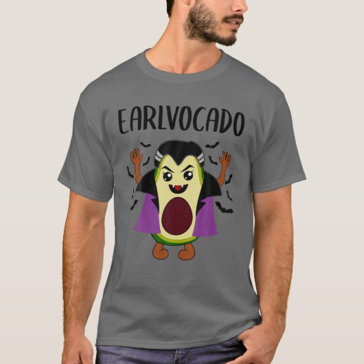 Avocado Vampire Funny Food Gemüse Veganes Gemüse T-Shirt (Vorderseite)