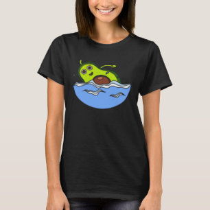 Avocado-Vegane-Lebensmittel-Kinder-Frauen T-Shirt