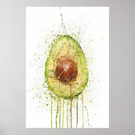 Avocado Vegetable Poster