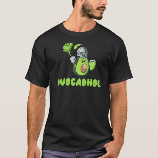 Avocado-Veggie-Vegan T-Shirt (Vorderseite)