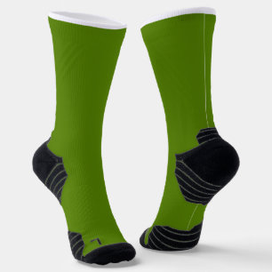 Avocado (Vollfarbe) Socken