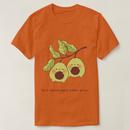 Avocado Wachstum T-Shirt (Design vorne)