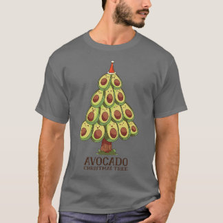 Avocado Weihnachtsbaum 3 T-Shirt