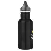 Avocado Whisperer Edelstahlflasche (Links)