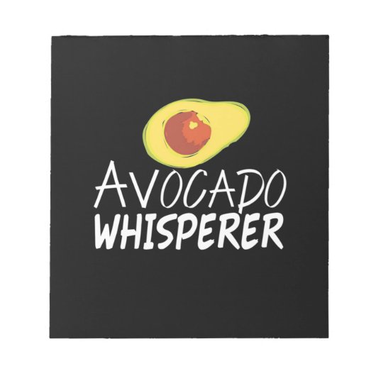 Avocado Whisperer Notizblock (Vorderseite)