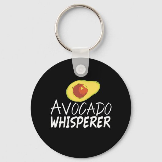 Avocado Whisperer Schlüsselanhänger (Vorderseite)