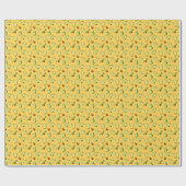 Avocado Workout: Fun Watercolor Muster Geschenkpapier (Flach)