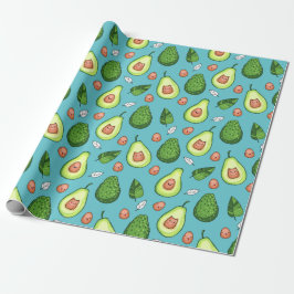 Avocado Wrapping Paper Geschenkpapier