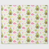 Avocado Wrapping Paper Geschenkpapier (Flach)