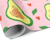 Avocado Wrapping Paper Geschenkpapier (Rolleneckpunkt)