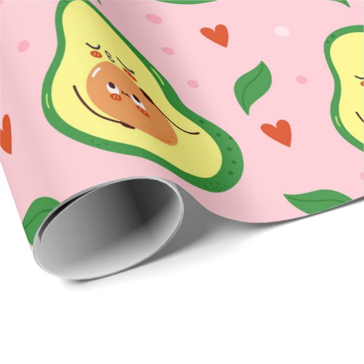 Avocado Wrapping Paper Geschenkpapier (Rolleneckpunkt)