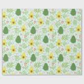 Avocado Wrapping Paper Geschenkpapier (Flach)