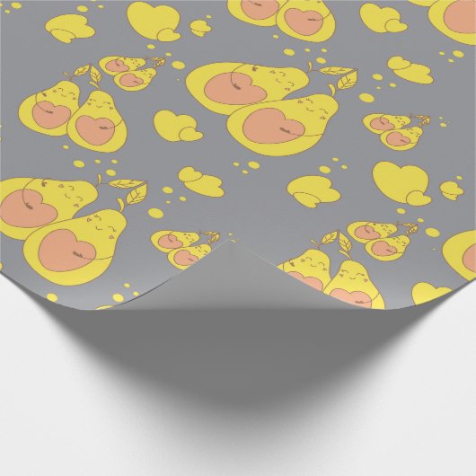 Avocado Wrapping Paper Geschenkpapier (Ecke)