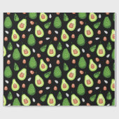 Avocado Wrapping Paper Geschenkpapier (Flach)