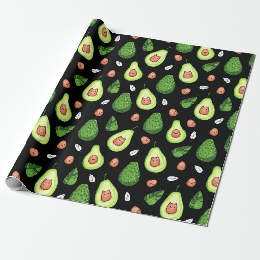 Avocado Wrapping Paper Geschenkpapier (Ungerollt)