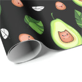 Avocado Wrapping Paper Geschenkpapier (Rolleneckpunkt)