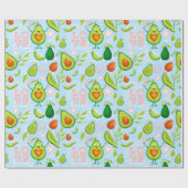 Avocado Wrapping Paper Geschenkpapier (Flach)