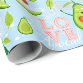 Avocado Wrapping Paper Geschenkpapier (Rolleneckpunkt)