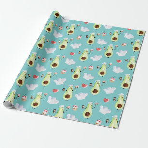 Avocado Wrapping Paper Geschenkpapier