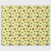 Avocado Wrapping Paper Geschenkpapier (Flach)