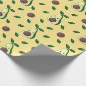 Avocado Wrapping Paper Geschenkpapier (Ecke)
