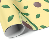 Avocado Wrapping Paper Geschenkpapier (Rolleneckpunkt)