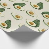 Avocado Wrapping Paper Geschenkpapier (Ecke)