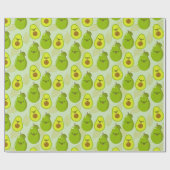 Avocado Wrapping Paper Geschenkpapier (Flach)