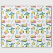 Avocado Wrapping Paper Geschenkpapier (Flach)