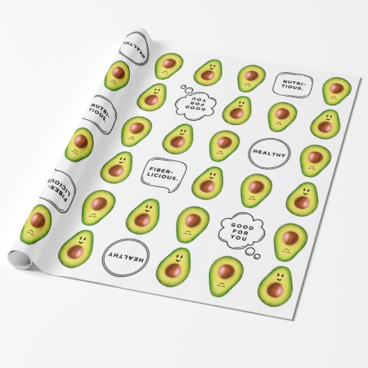 Avocado Wrapping Paper mit 30 x 2 ft Geschenkpapier (Ungerollt)