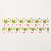 Avocado Yoga Mat Yogamatte (Rückseite (Horizontal))