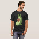 Avocado Yoga T-Shirt (Vorne ganz)