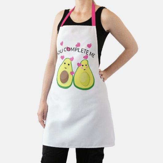 Avocado 'You Complete Me' Schürze - Funny Baker-Ge (InSitu)